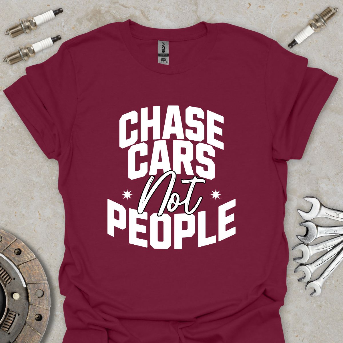 Chase Cars not People T-Shirt