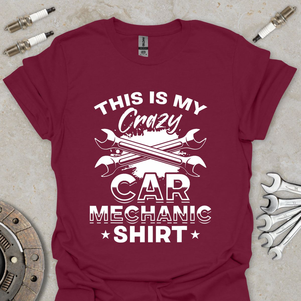 This is my Crazy Car Mechanic Shirt T-Shirt