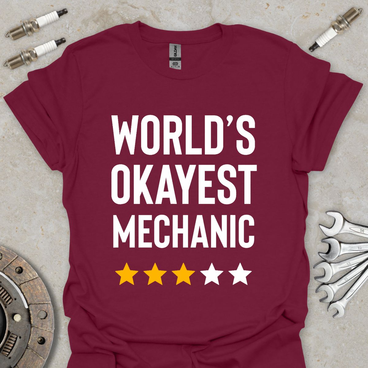 World's okayest Mechanic T-Shirt