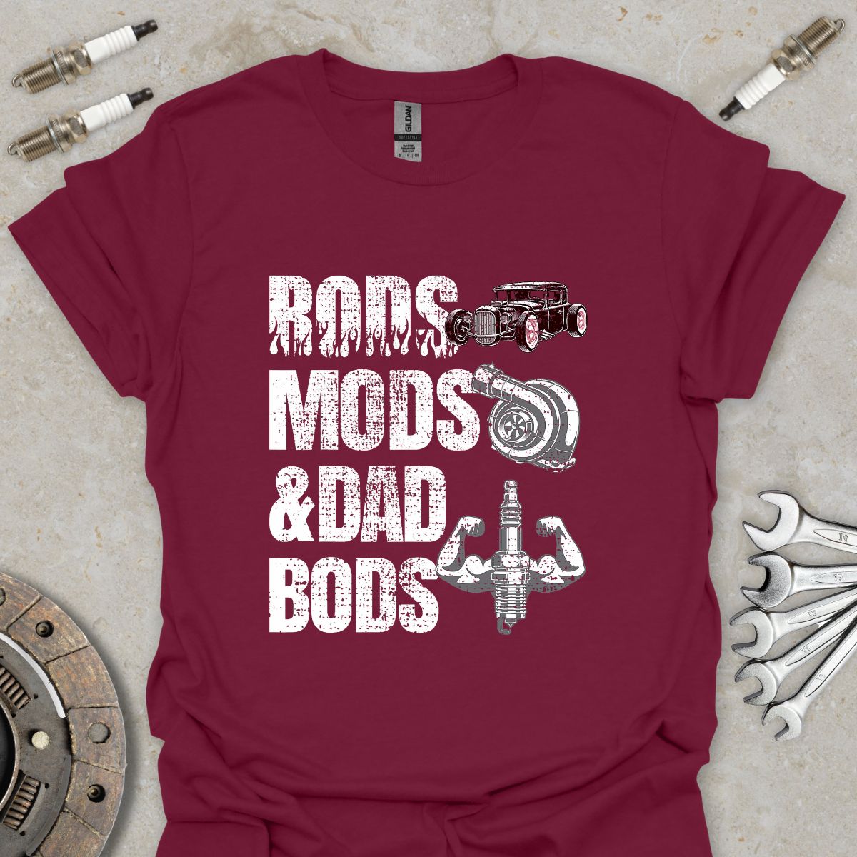 Rods, Mods & Dad Bods T-Shirt