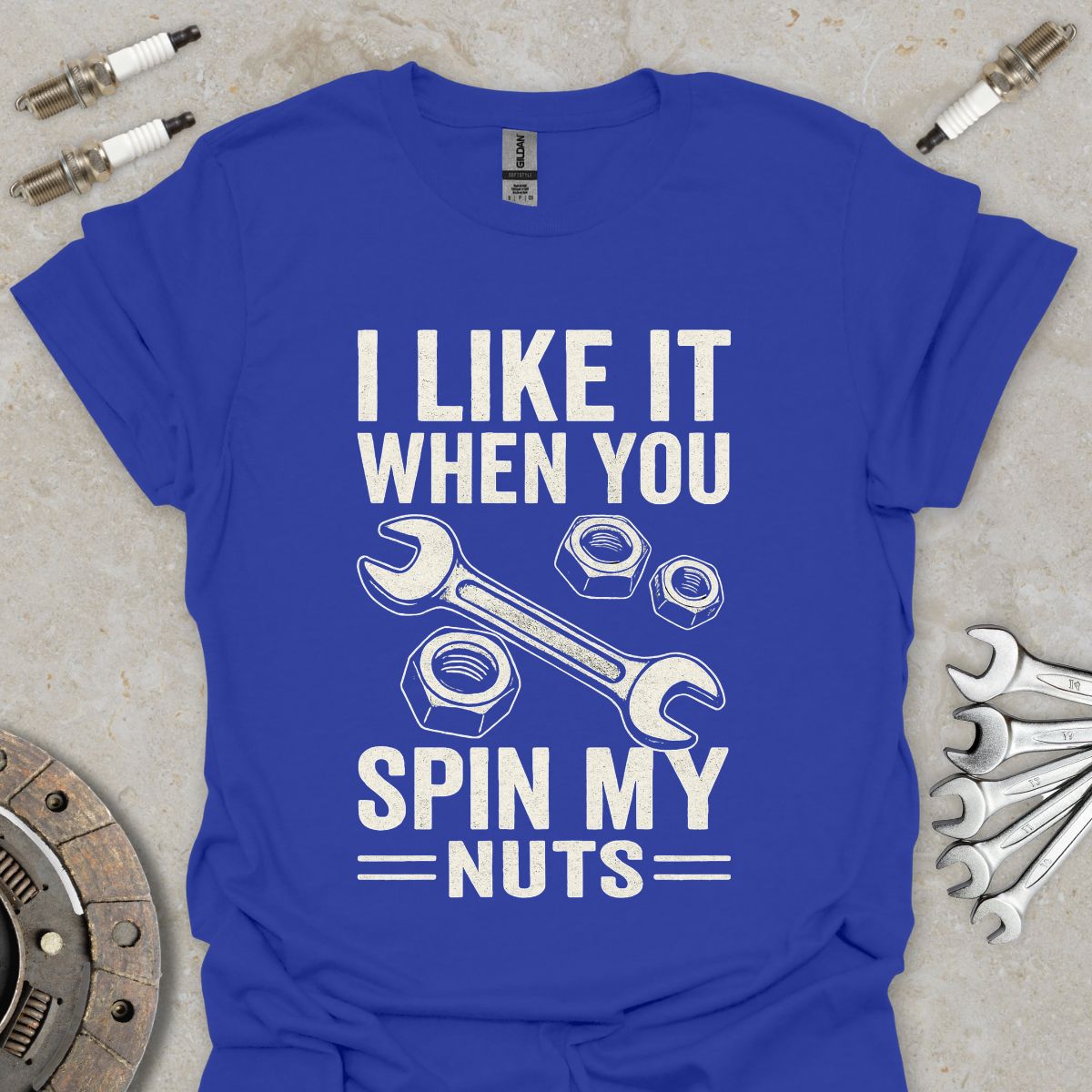 I Like it when you Spin my Nuts T-Shirt