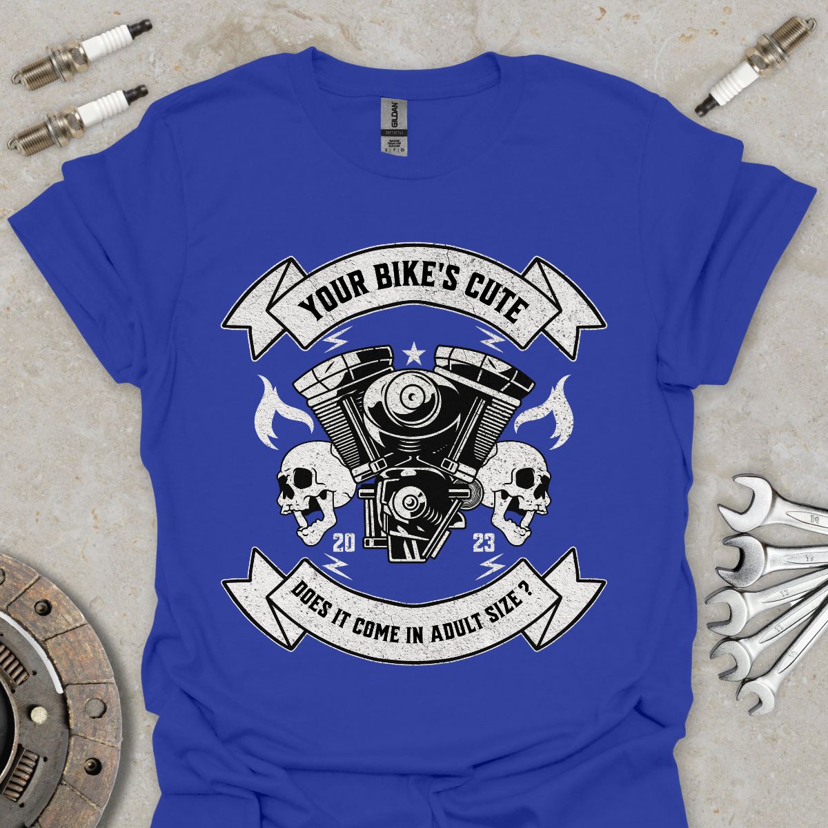 Your Bike's Cute - Does it come in Adult Size ? T-Shirt