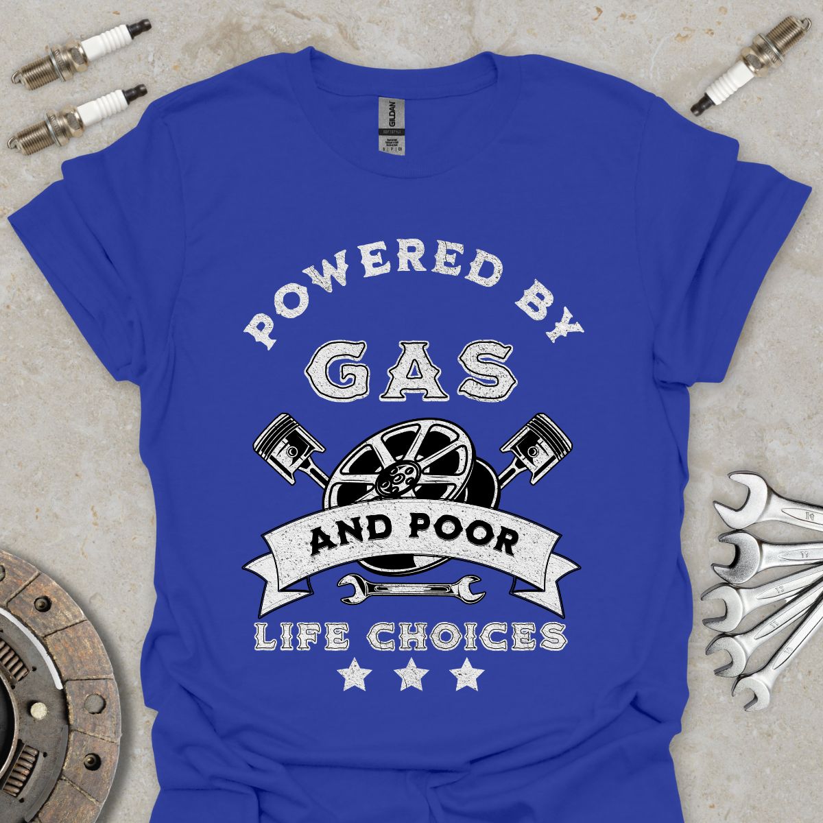 Powered by Gas T-Shirt