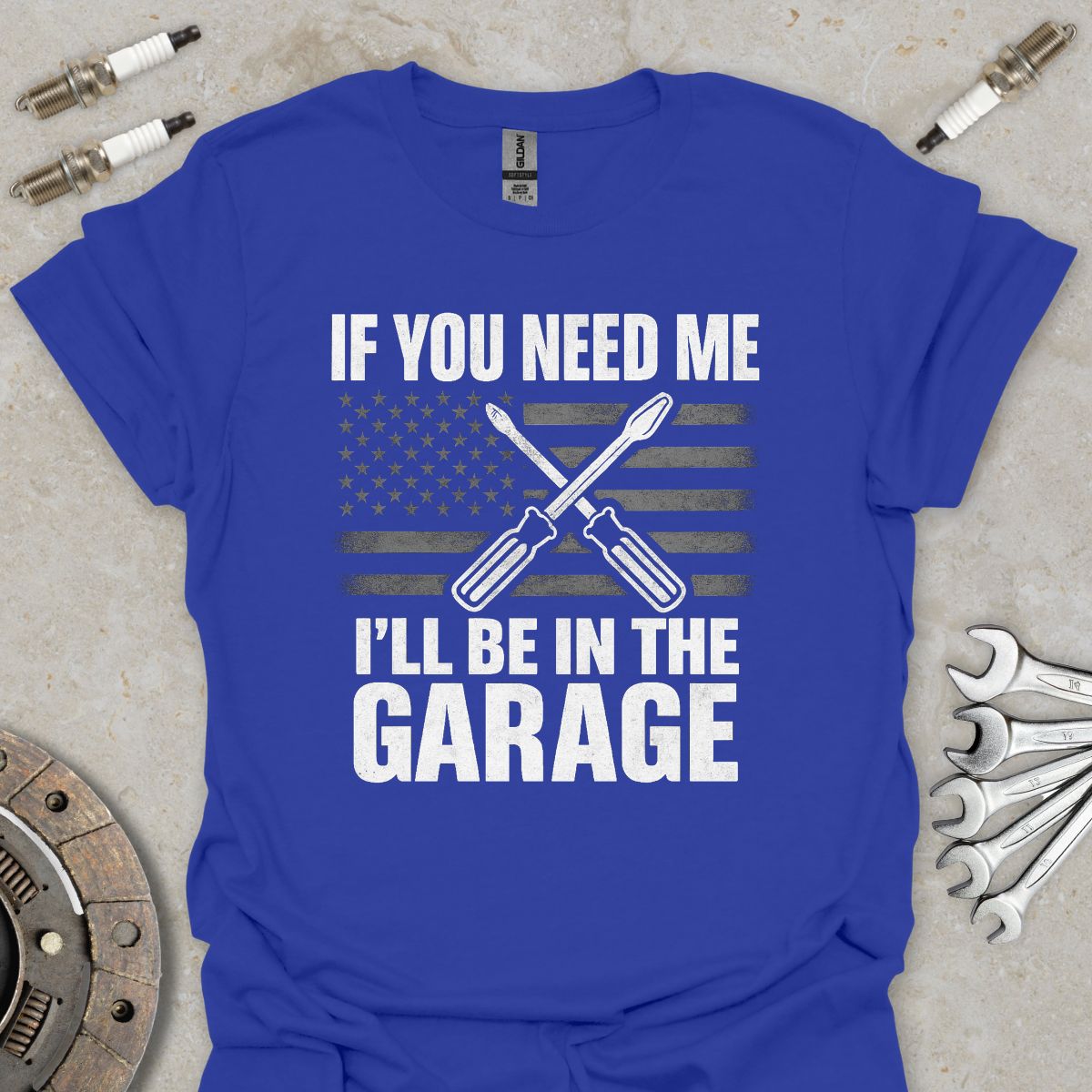 I'll be in The Garage T-Shirt