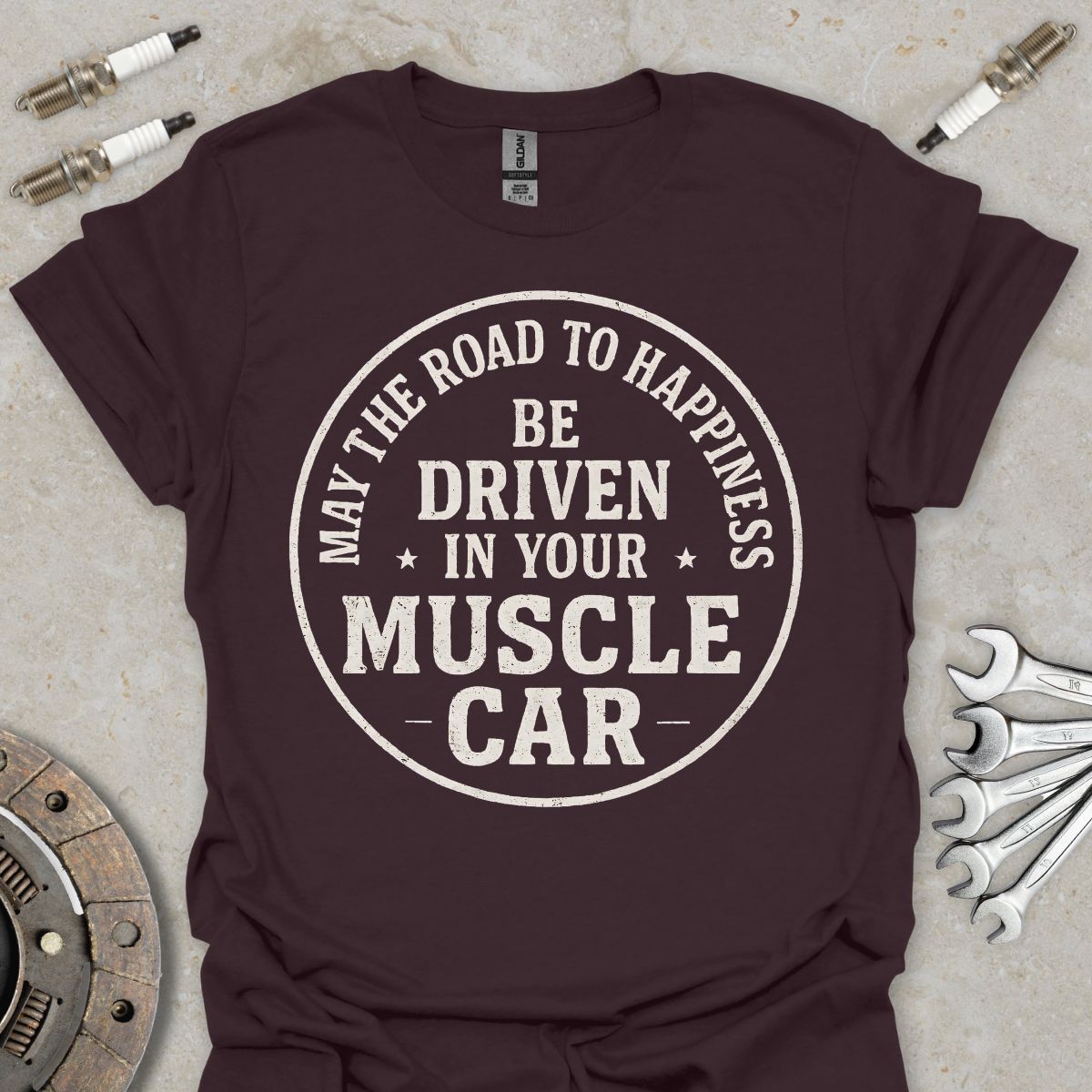 In your Muscle Car T-Shirt