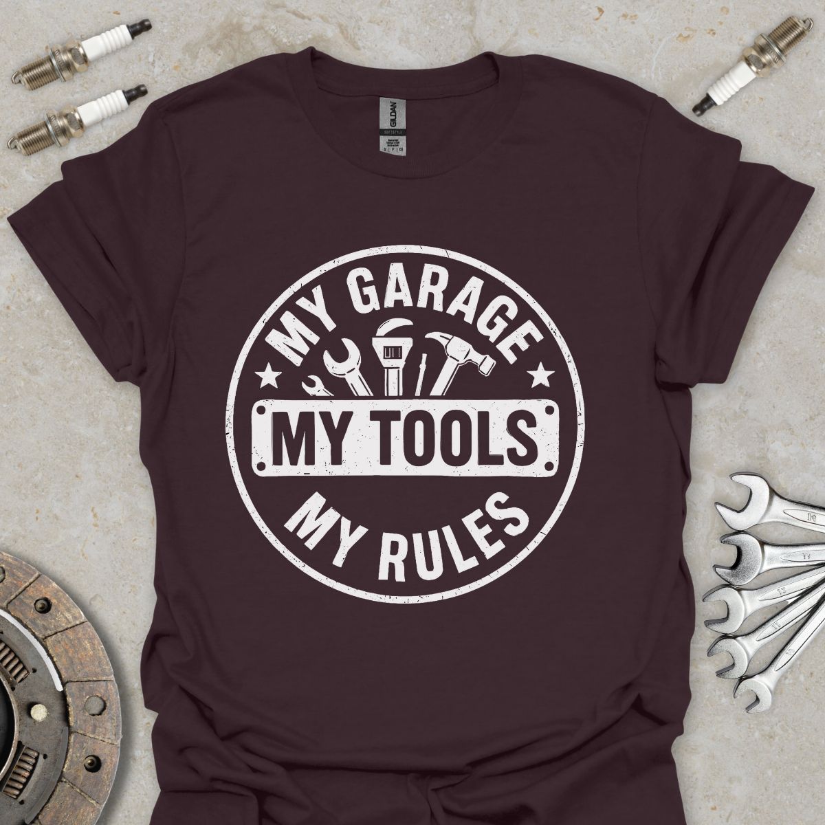 My Garage, My Tools, My Rules T-Shirt