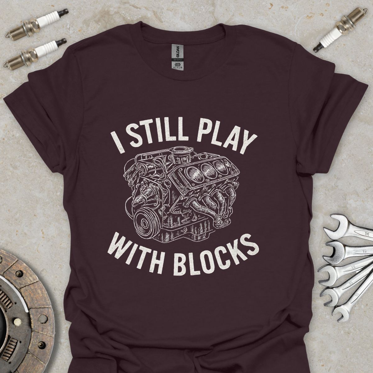I still Play with Blocks T-Shirt