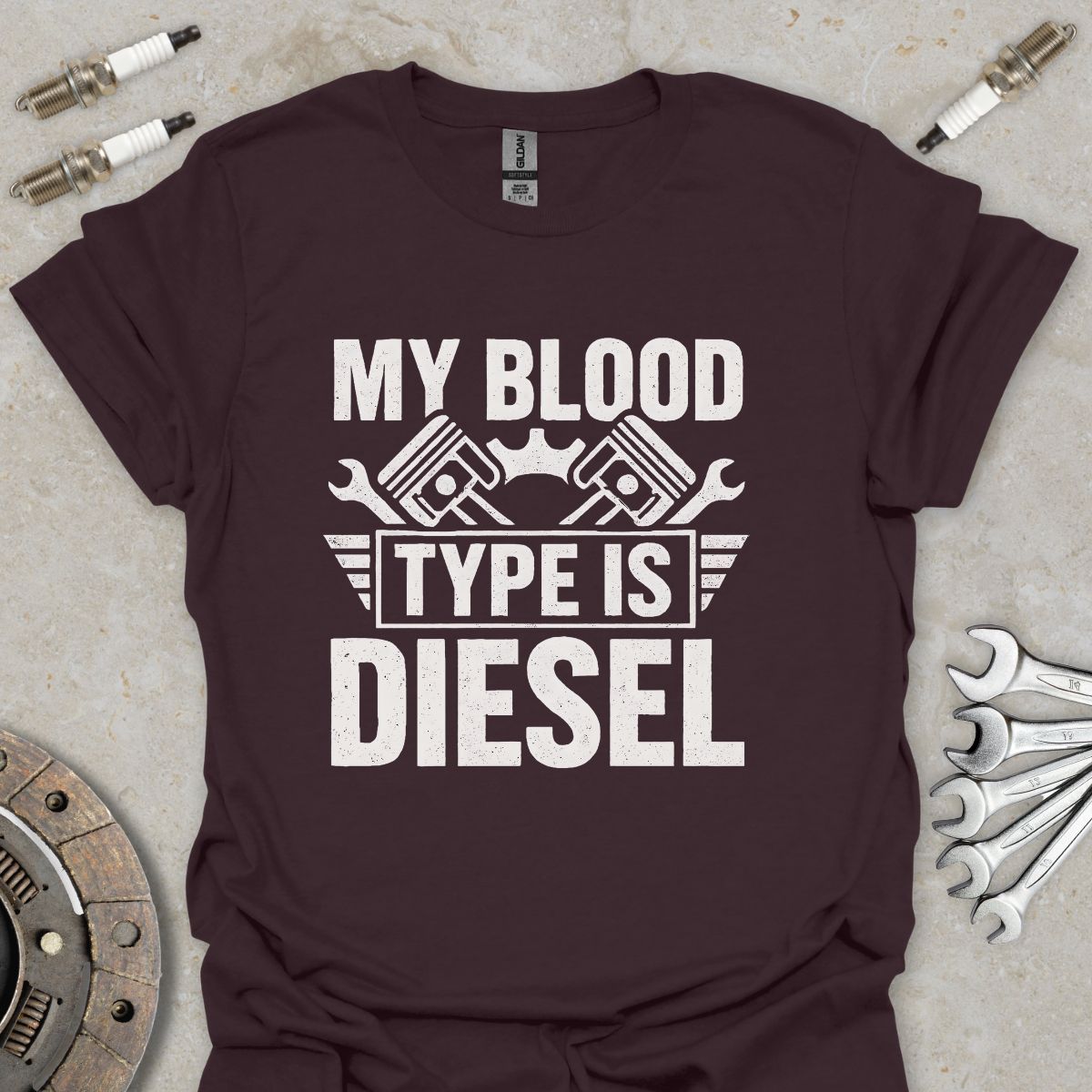 My Blood Type is Diesel T-Shirt