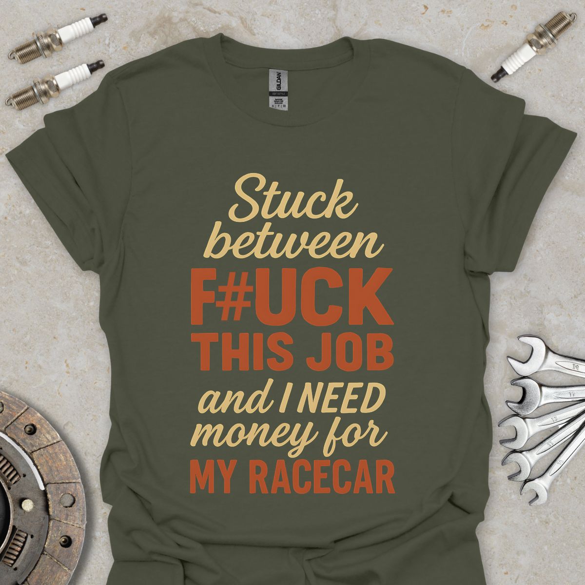 Need Money for Racecar T-Shirt