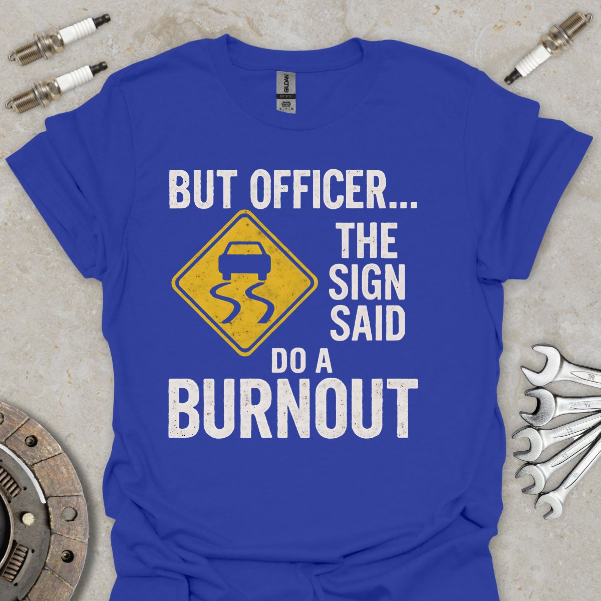 But Officer T-Shirt