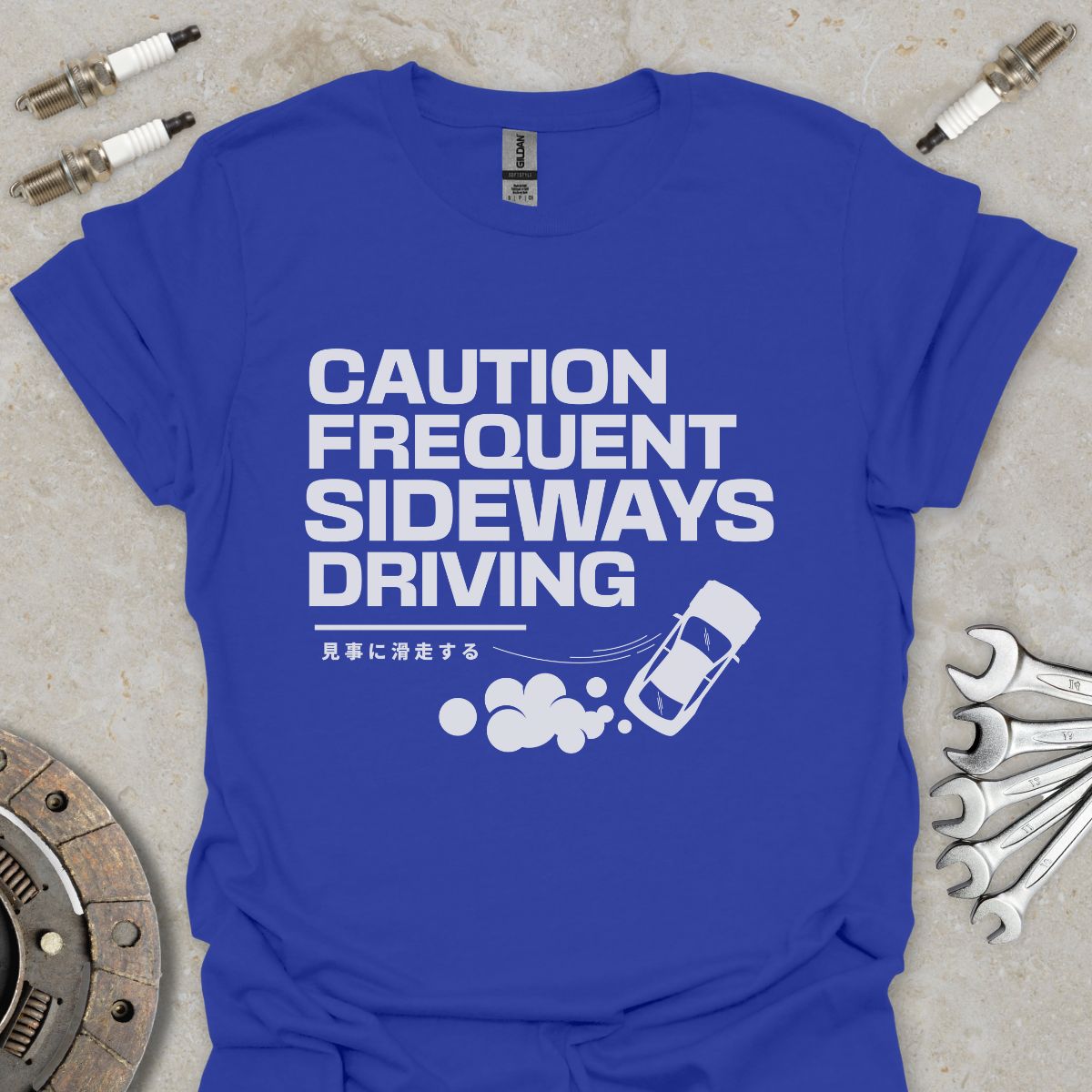 Sideways Driving T-Shirt