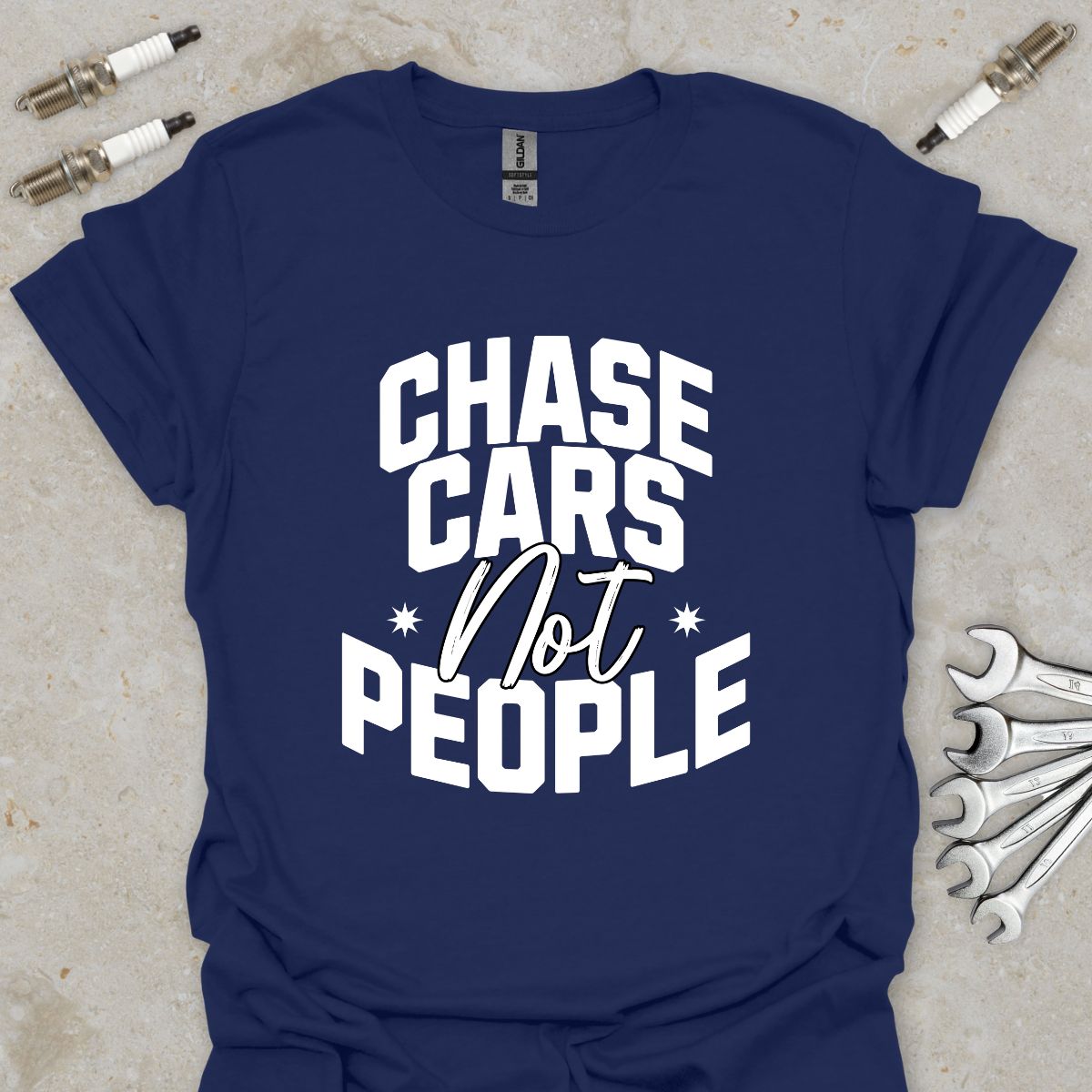Chase Cars not People T-Shirt