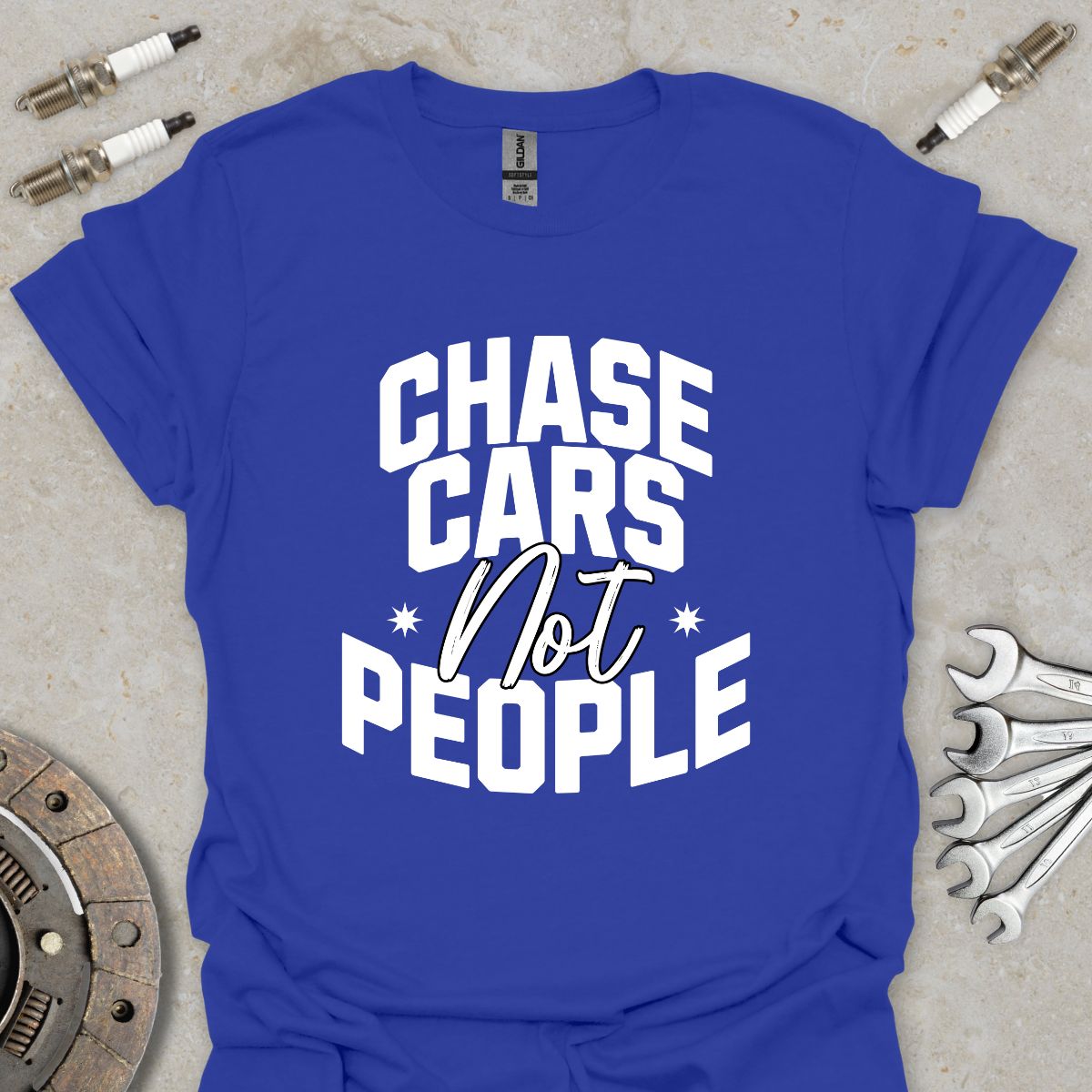 Chase Cars not People T-Shirt