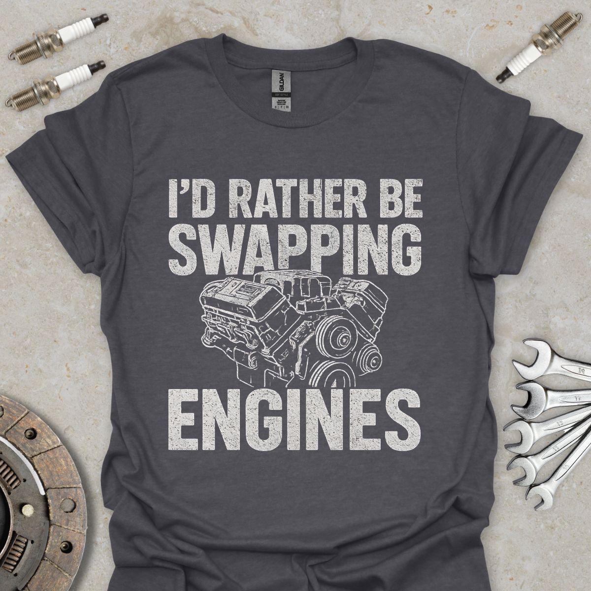 I'd Rather be Swapping Engines T-Shirt