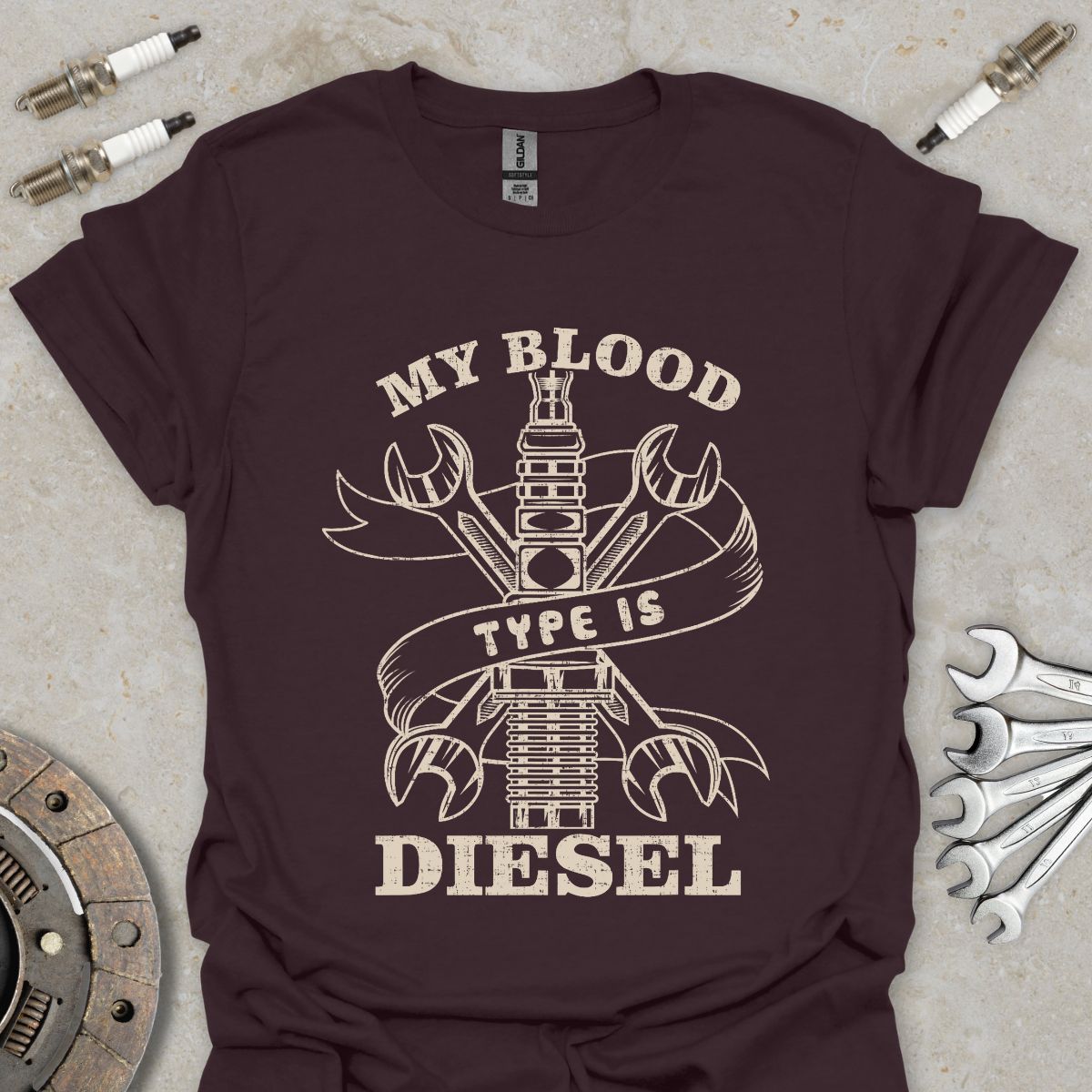 My Blood Type is Diesel T-Shirt