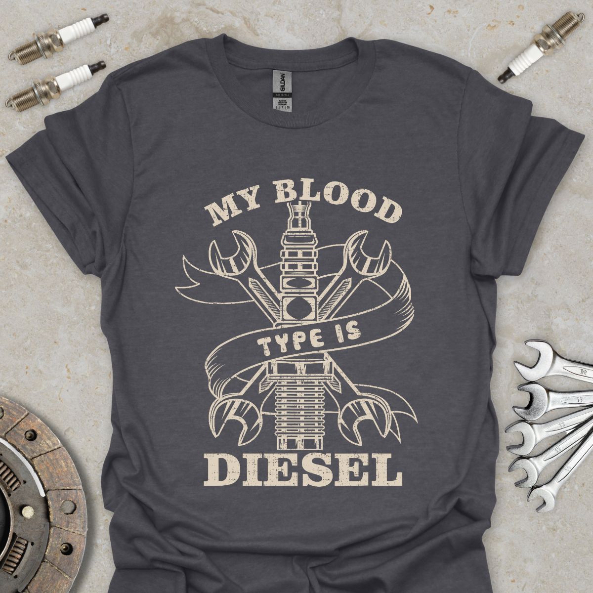My Blood Type is Diesel T-Shirt