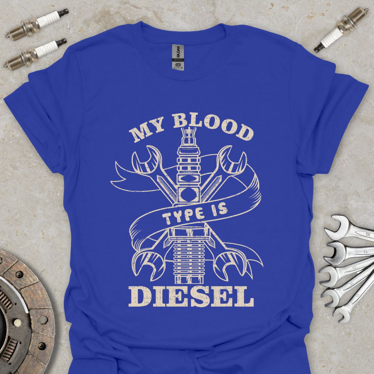 My Blood Type is Diesel T-Shirt