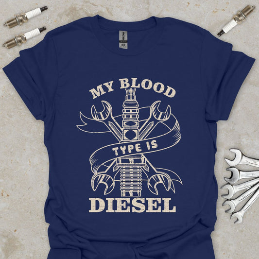 My Blood Type is Diesel T-Shirt