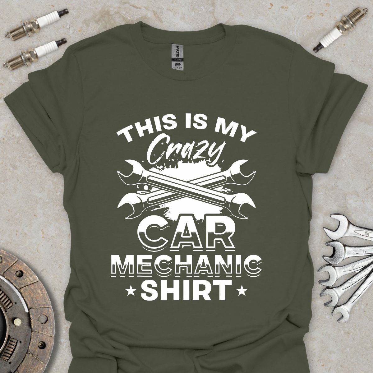 This is my Crazy Car Mechanic Shirt T-Shirt