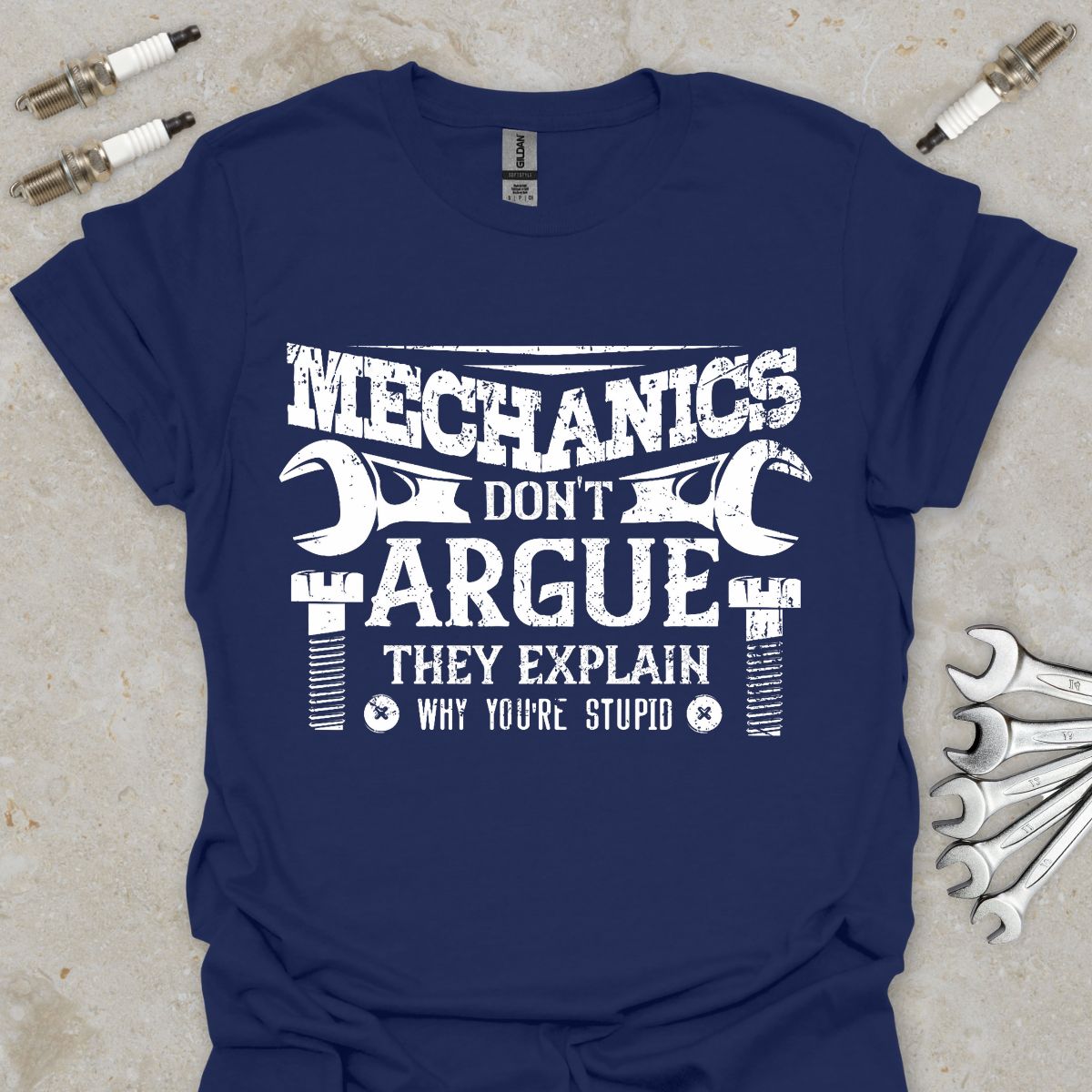 Mechanics don't Argue T-Shirt