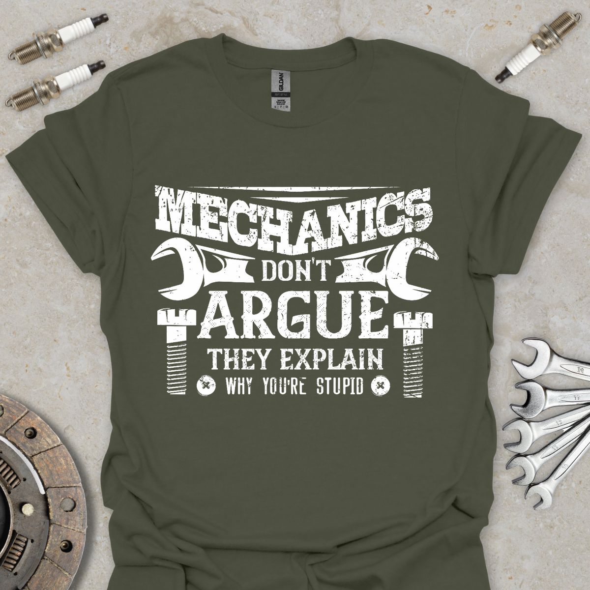 Mechanics don't Argue T-Shirt
