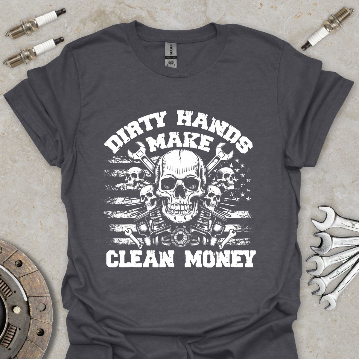 Dirty Hands Clean Money T-Shirt