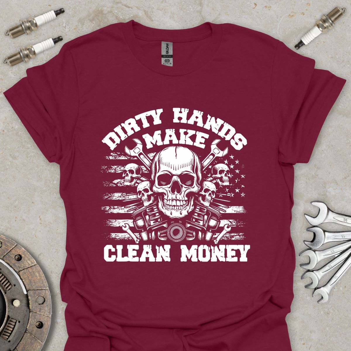Dirty Hands Clean Money T-Shirt