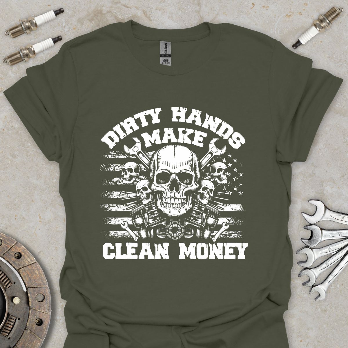 Dirty Hands Clean Money T-Shirt