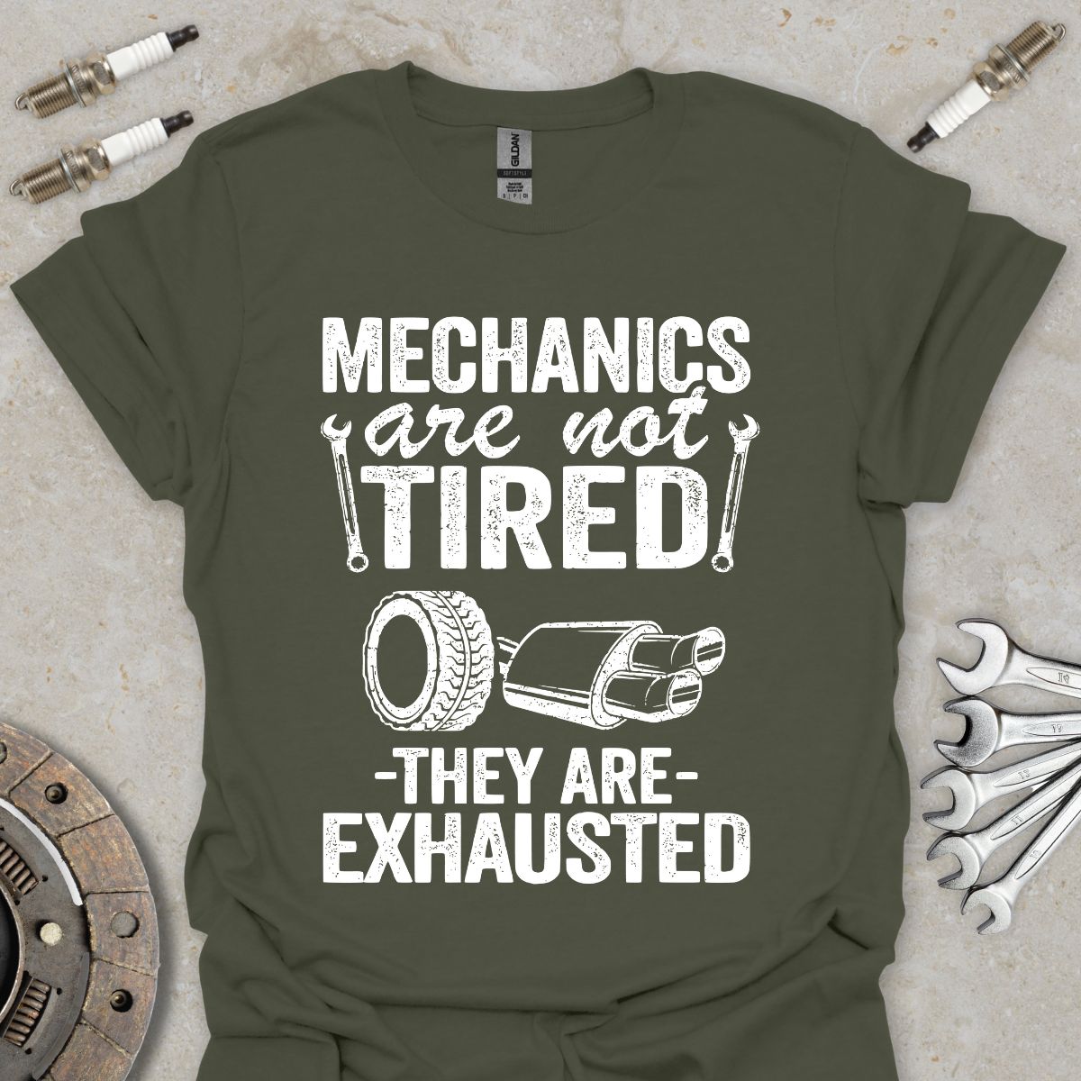 Mechanics are not Tired T-Shirt