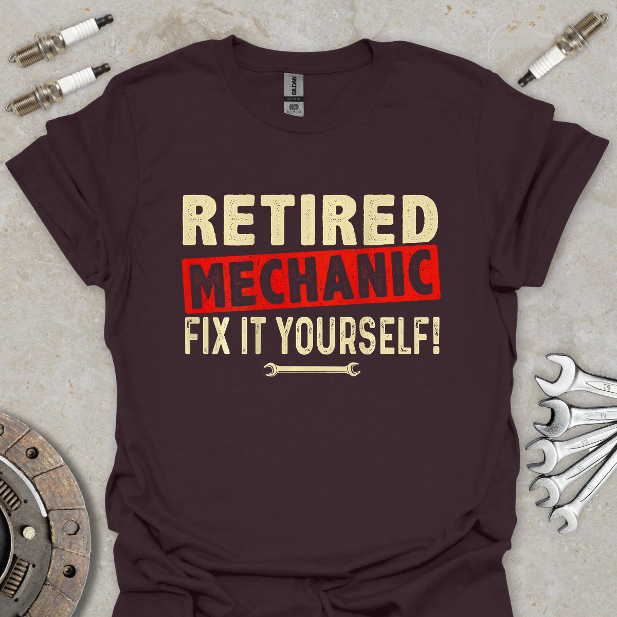Retired Mechanic. Fix it Yourself T-Shirt