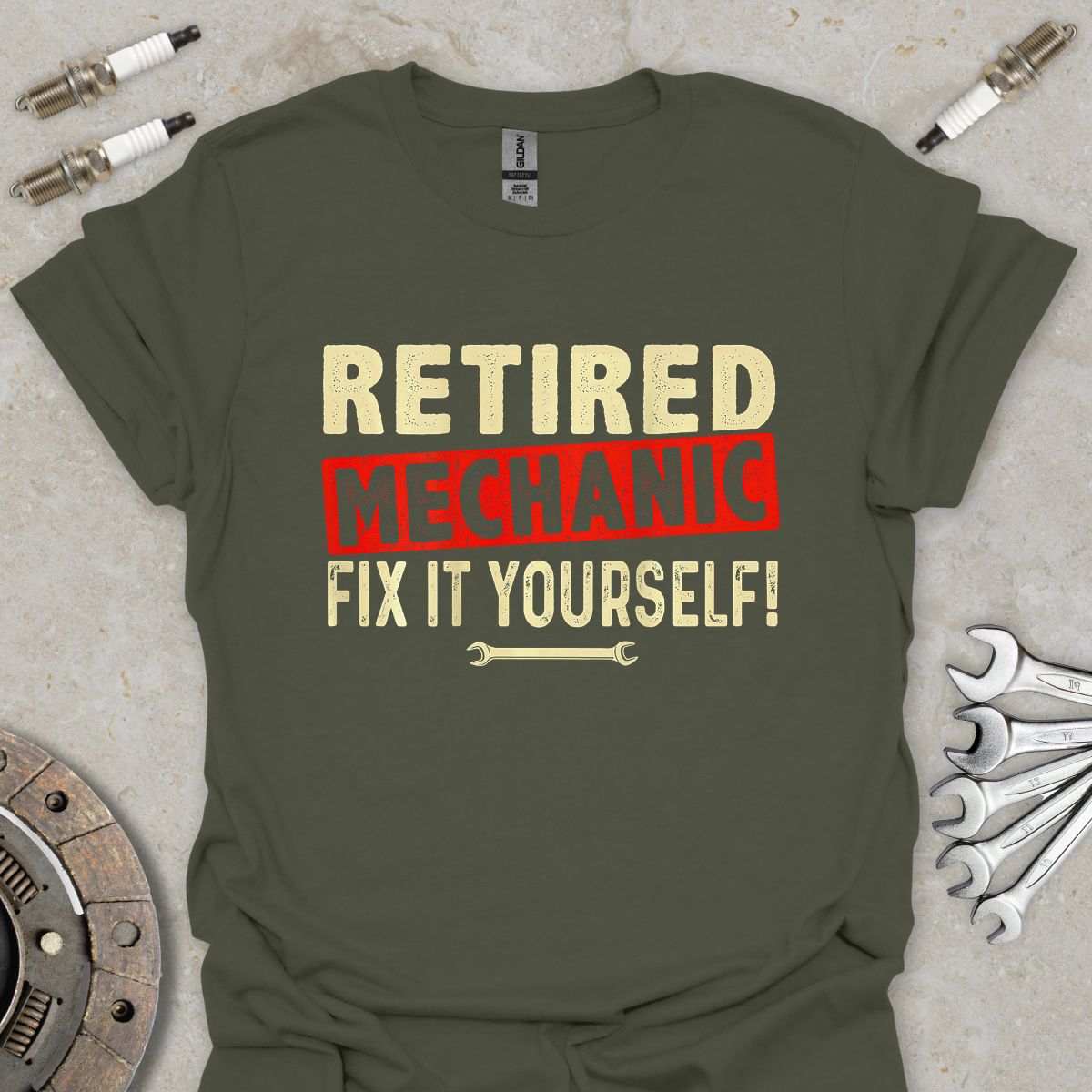 Retired Mechanic. Fix it Yourself T-Shirt
