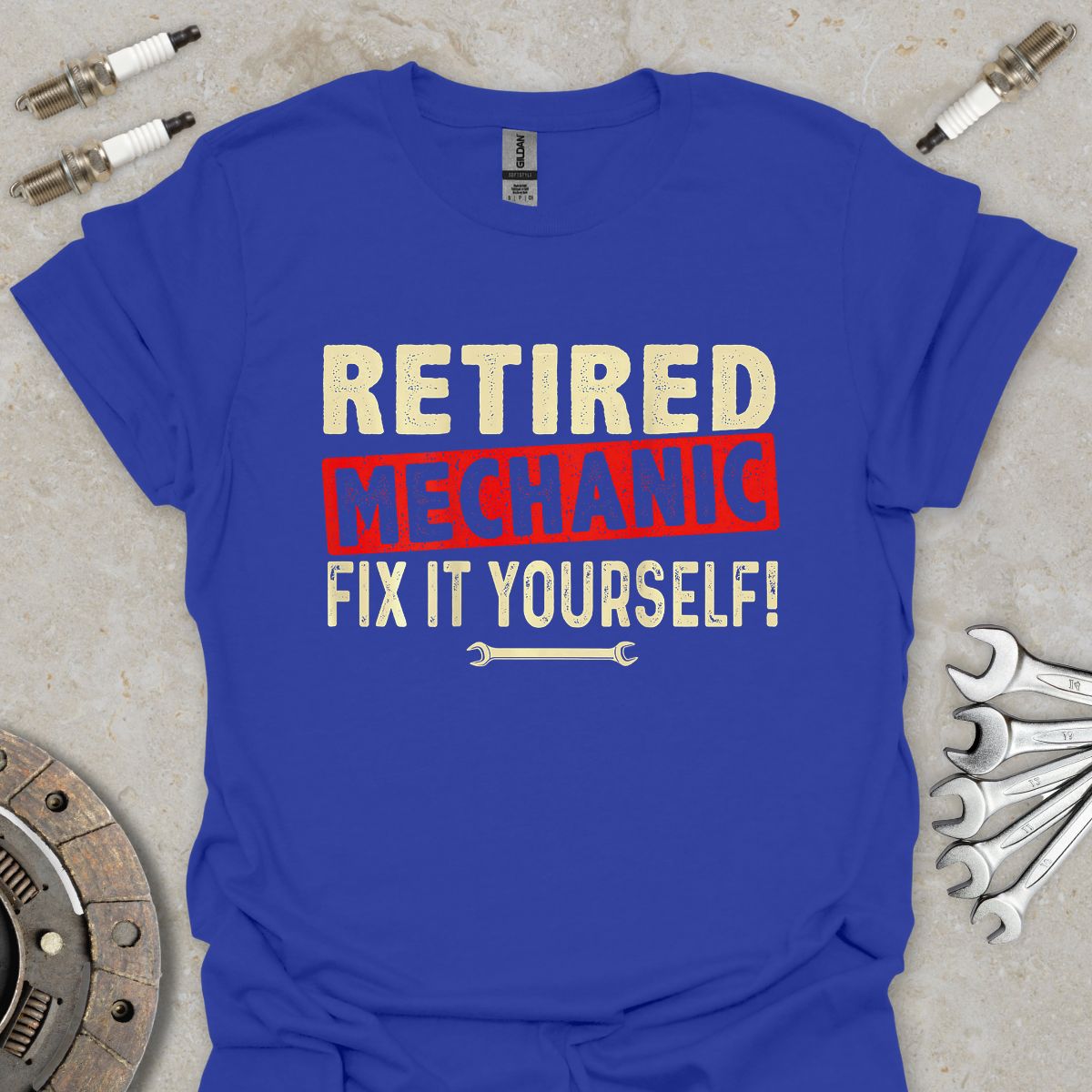 Retired Mechanic. Fix it Yourself T-Shirt