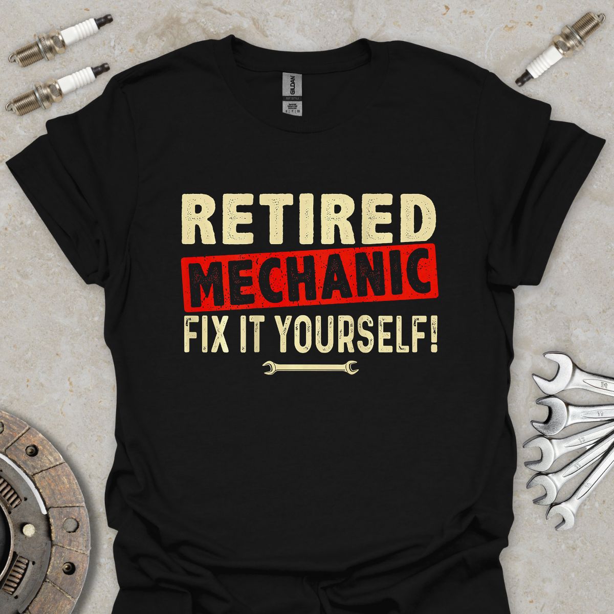 Retired Mechanic. Fix it Yourself T-Shirt