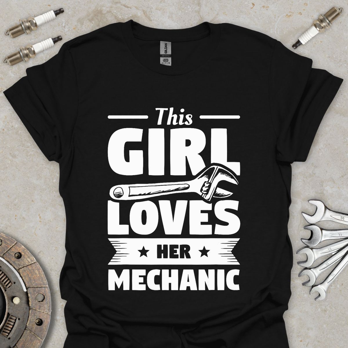 This Girl Loves her Mechanic T-Shirt