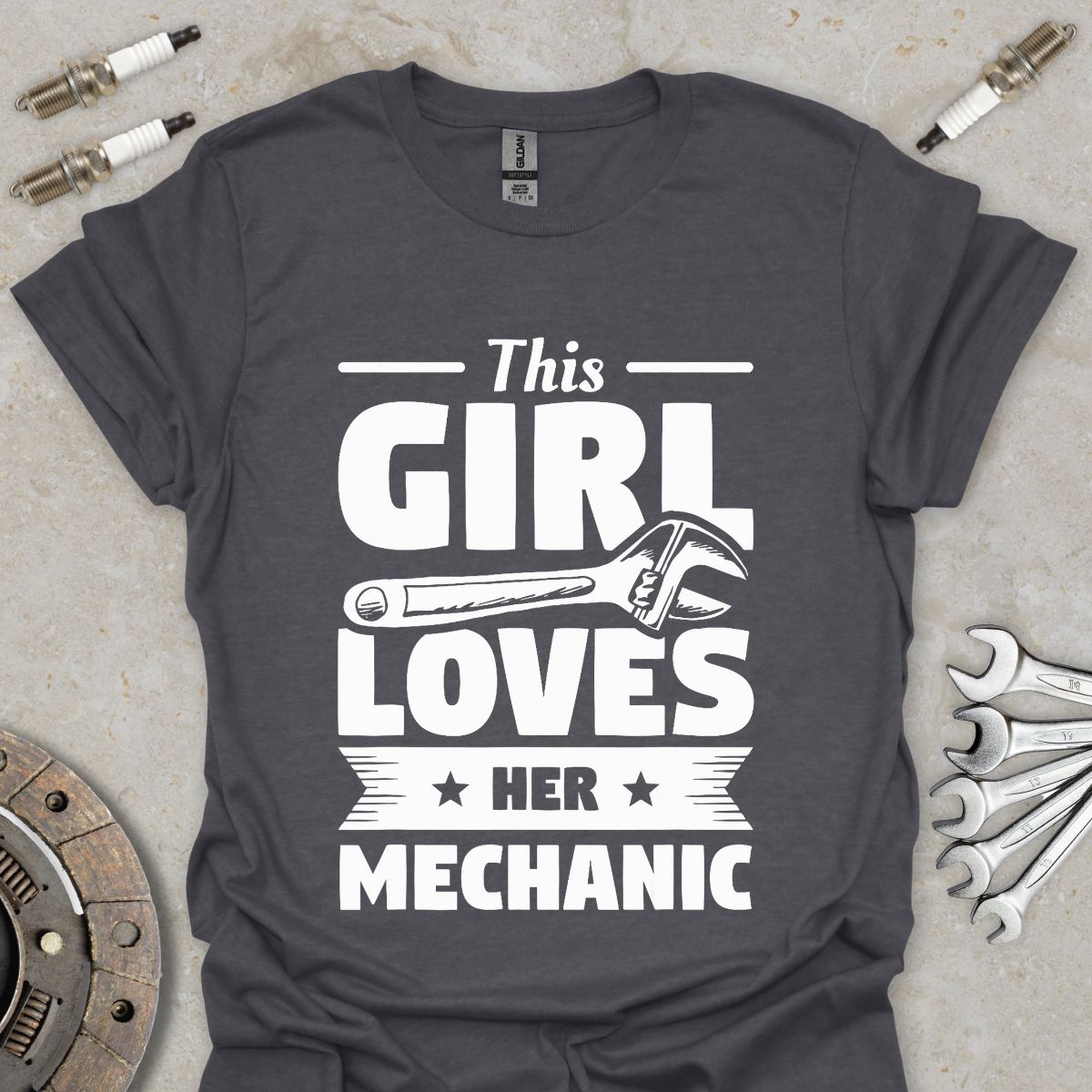This Girl Loves her Mechanic T-Shirt