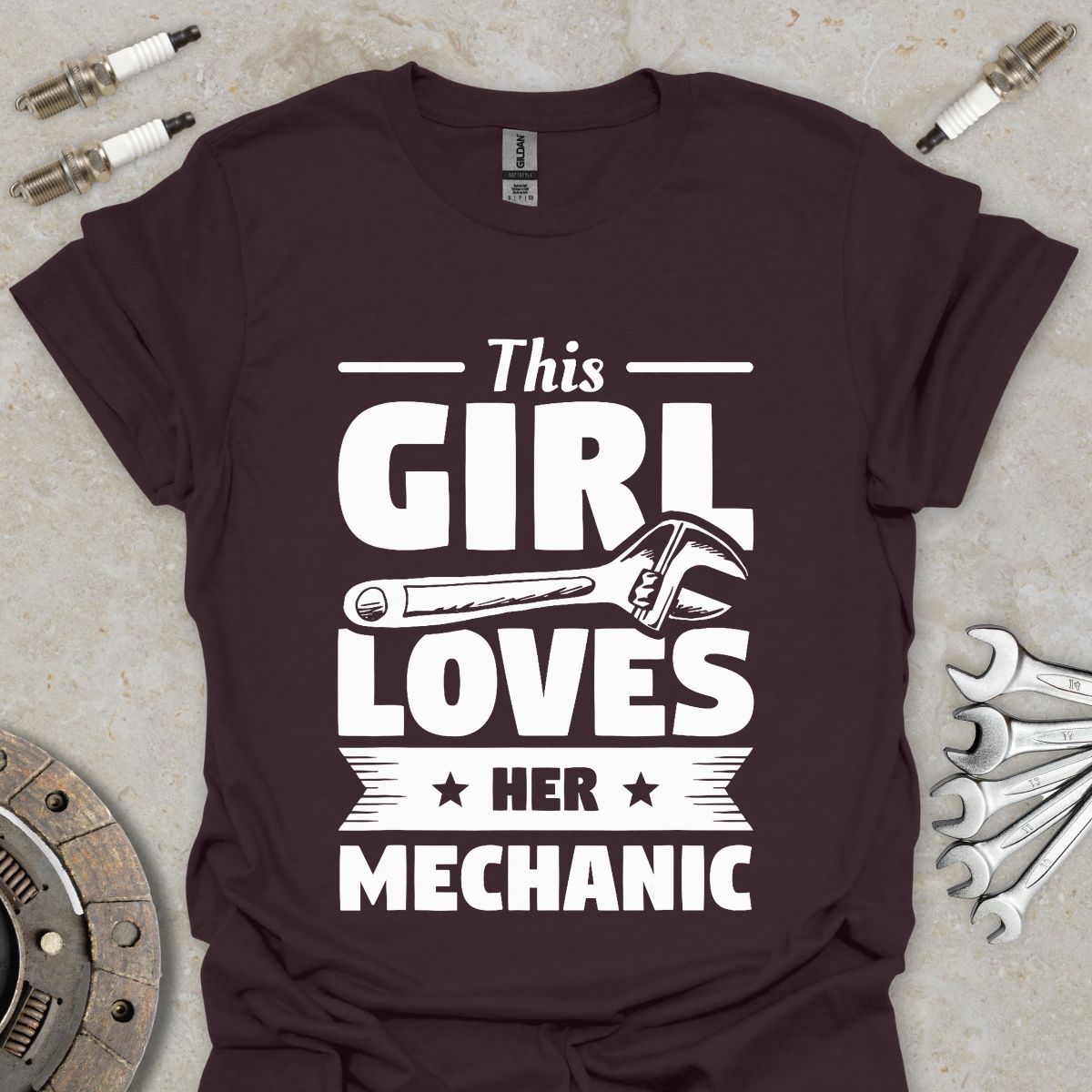 This Girl Loves her Mechanic T-Shirt