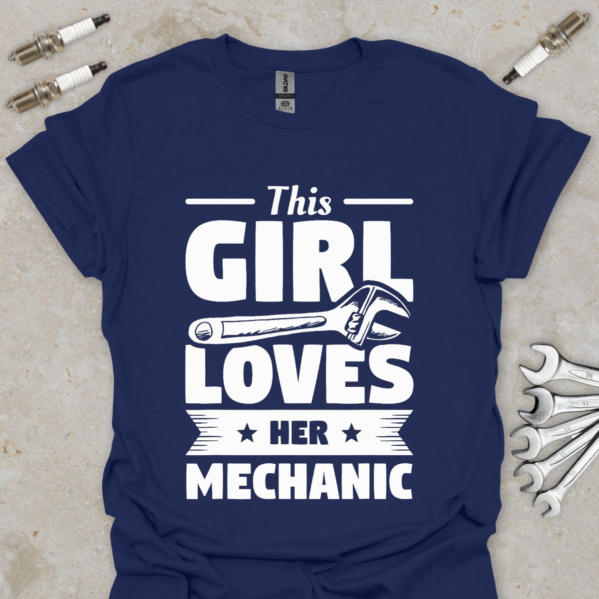 This Girl Loves her Mechanic T-Shirt