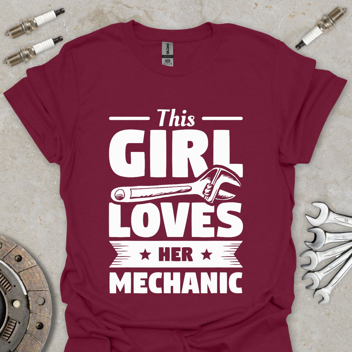 This Girl Loves her Mechanic T-Shirt