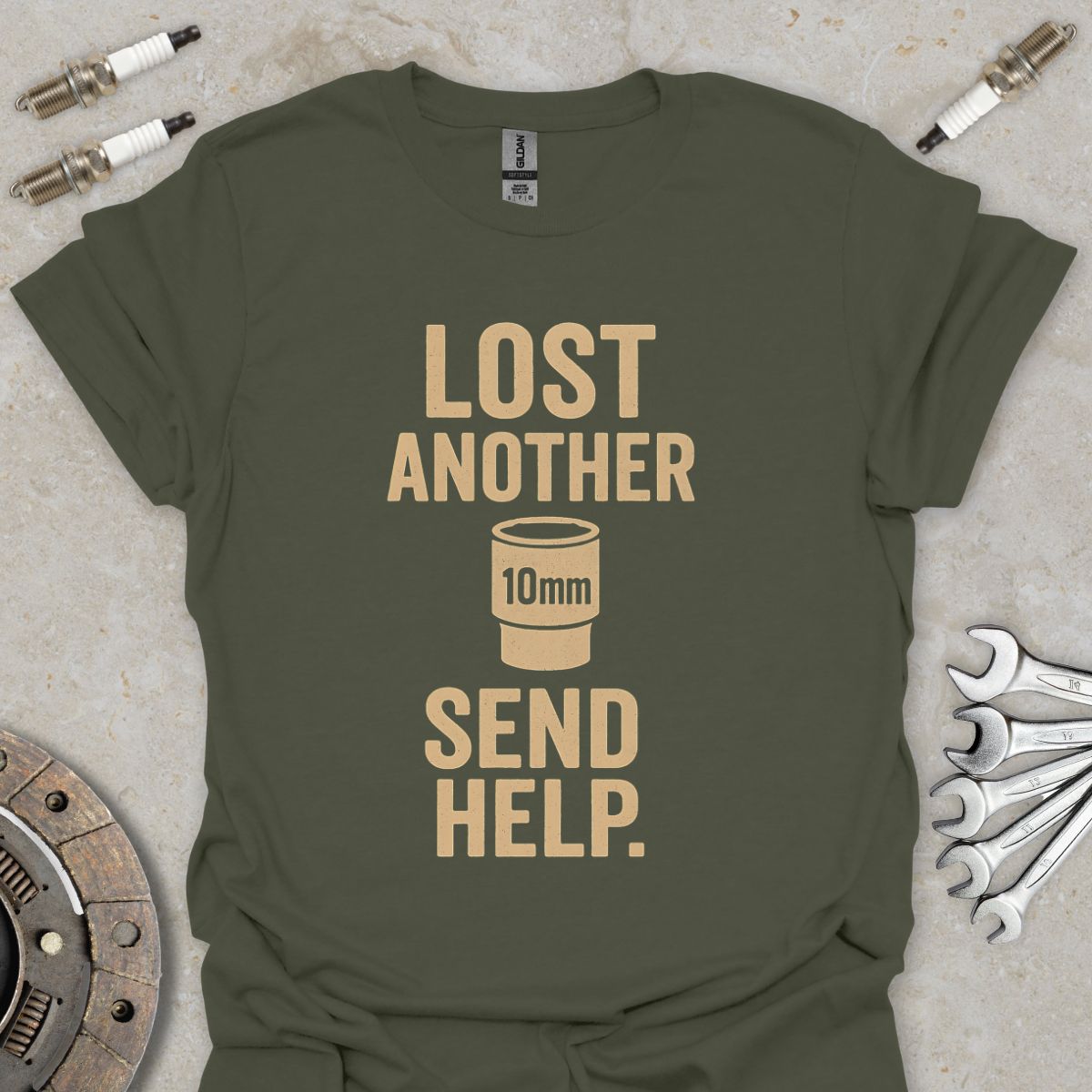 Lost another 10mm send Help T-Shirt