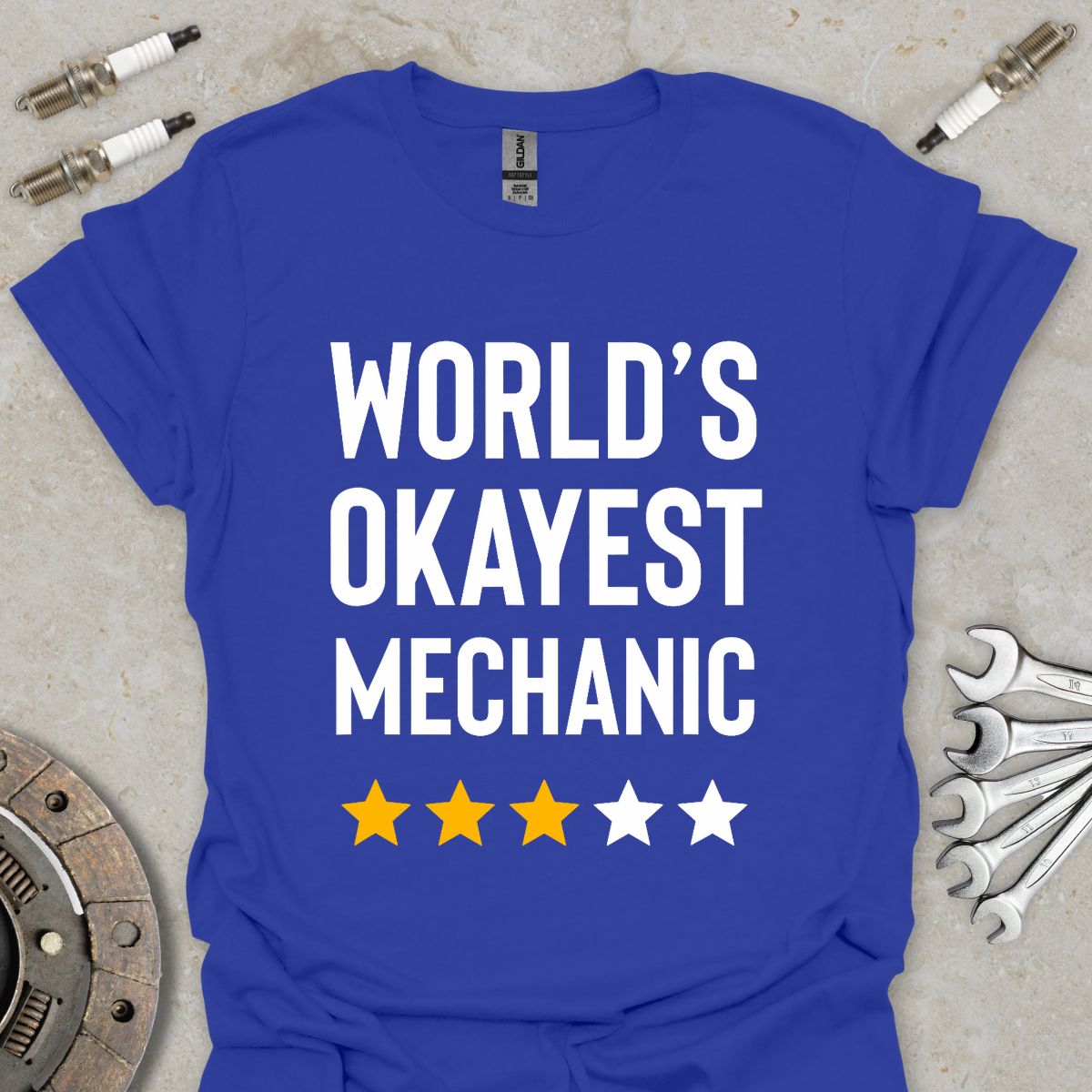 World's okayest Mechanic T-Shirt