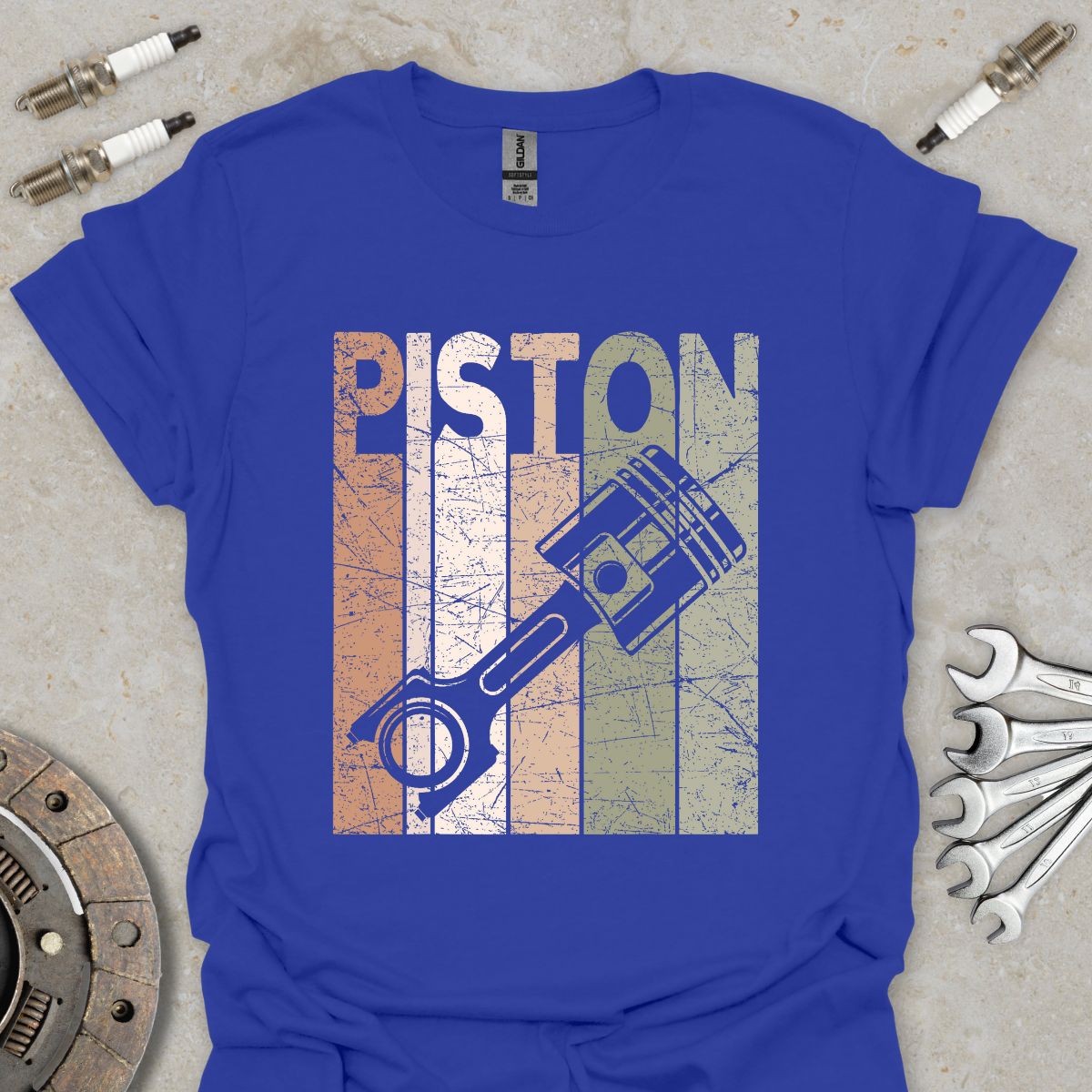 Retro Piston T-Shirt