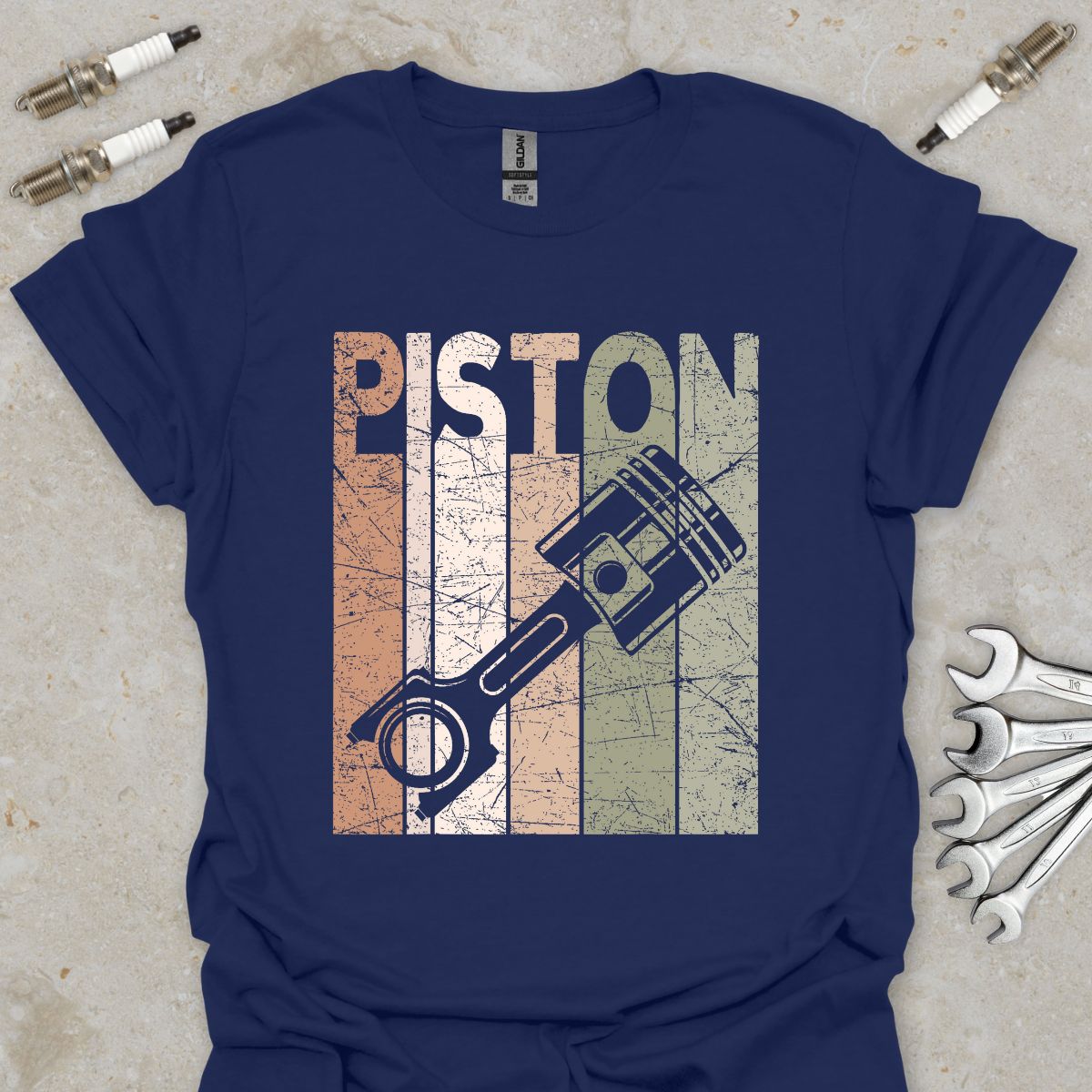 Retro Piston T-Shirt