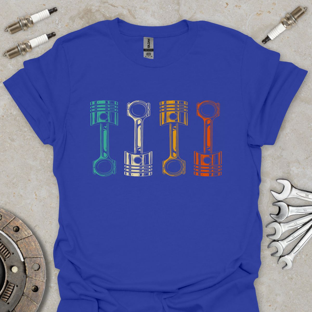 Retro Pistons T-Shirt