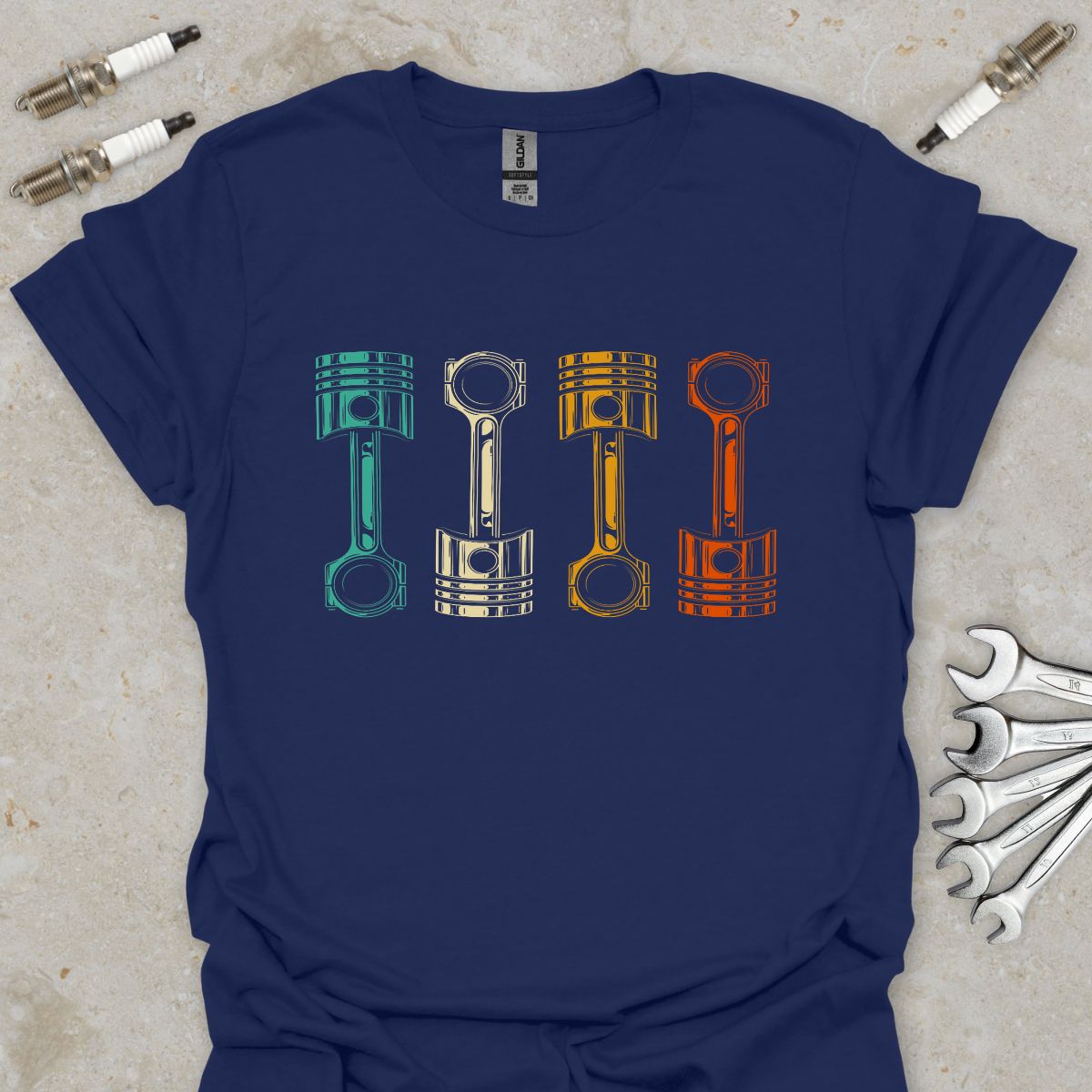 Retro Pistons T-Shirt