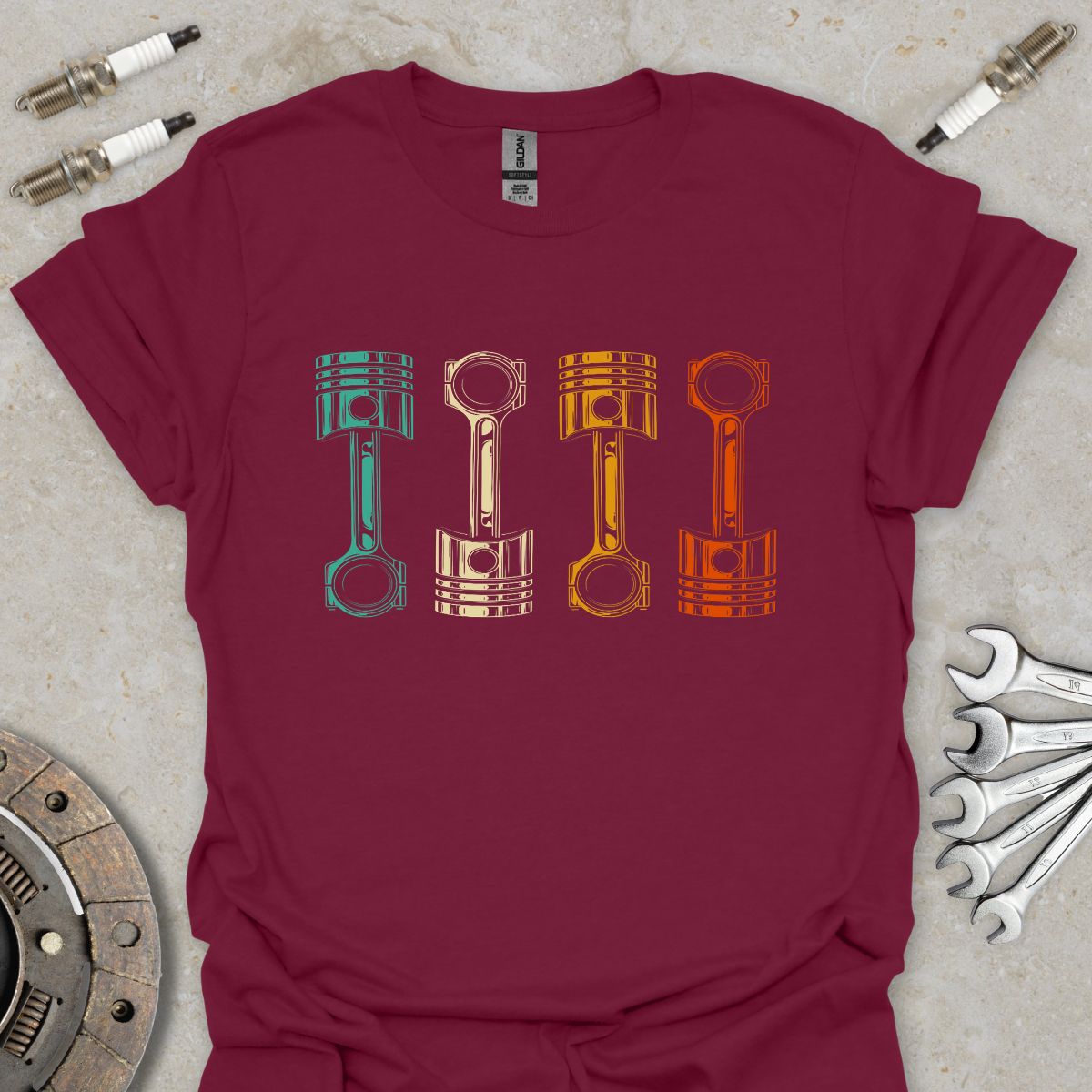 Retro Pistons T-Shirt