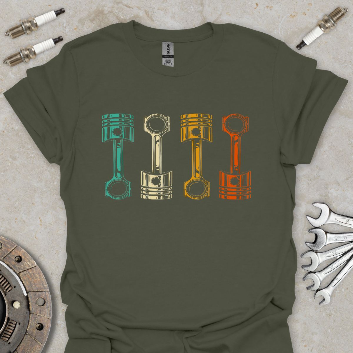 Retro Pistons T-Shirt