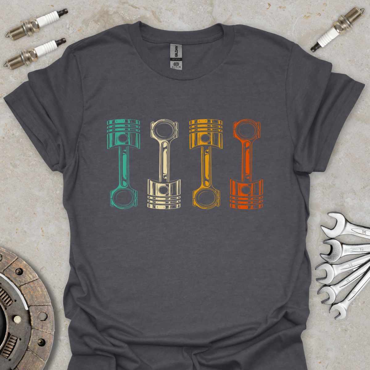 Retro Pistons T-Shirt
