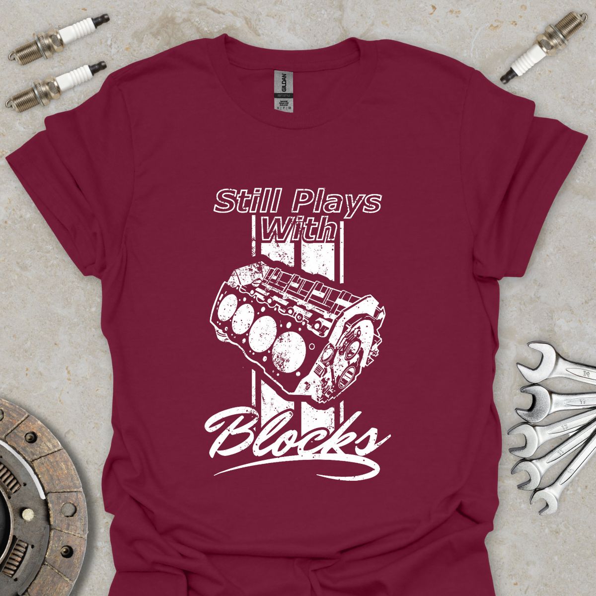 Still Plays with Blocks T-Shirt