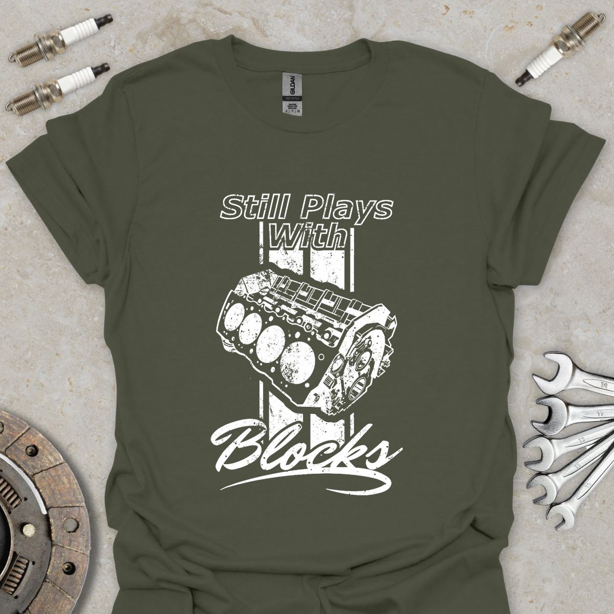 Still Plays with Blocks T-Shirt