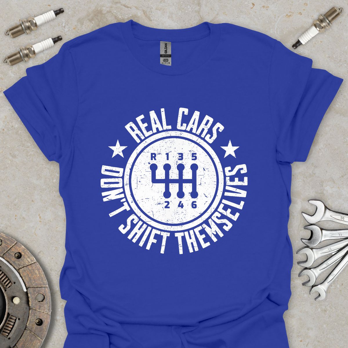 Real Cars don't Shift Themselves T-Shirt